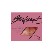 Cargar imagen en el visor de la galería, Carpaccio de Atún Ahumado en Aceite de Oliva 120 gr. - Paladarius