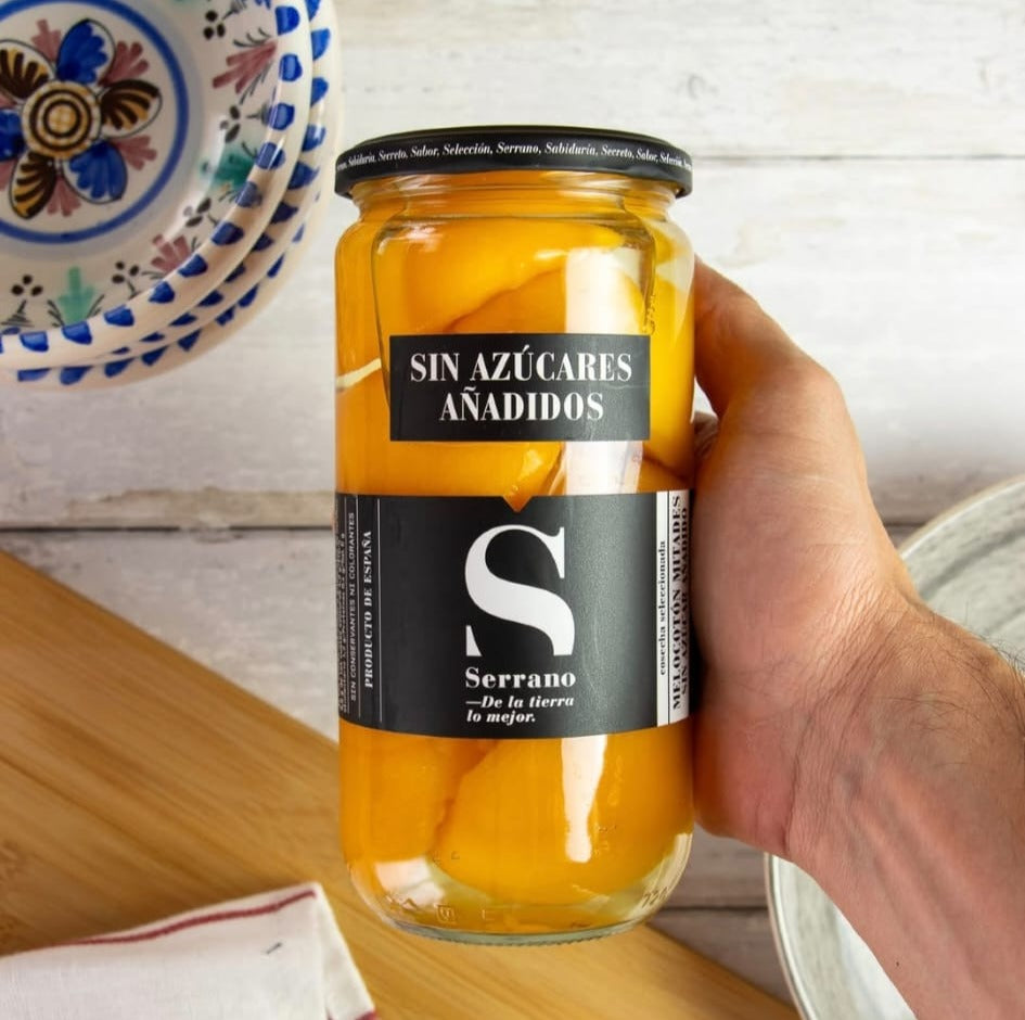 Melocotón Mitades en almibar SIN AZUCAR kg