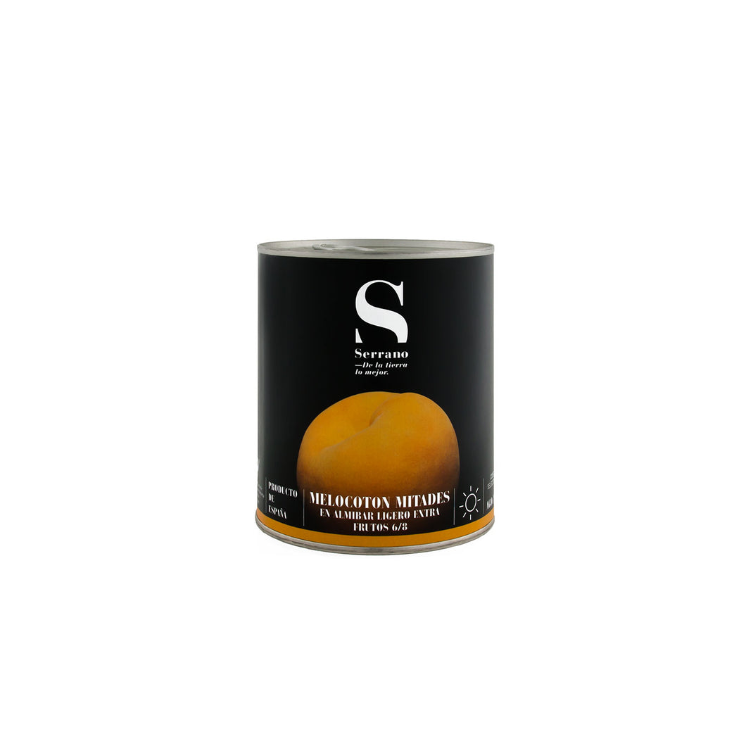Melocotón Mitades en Almíbar  lata kg.