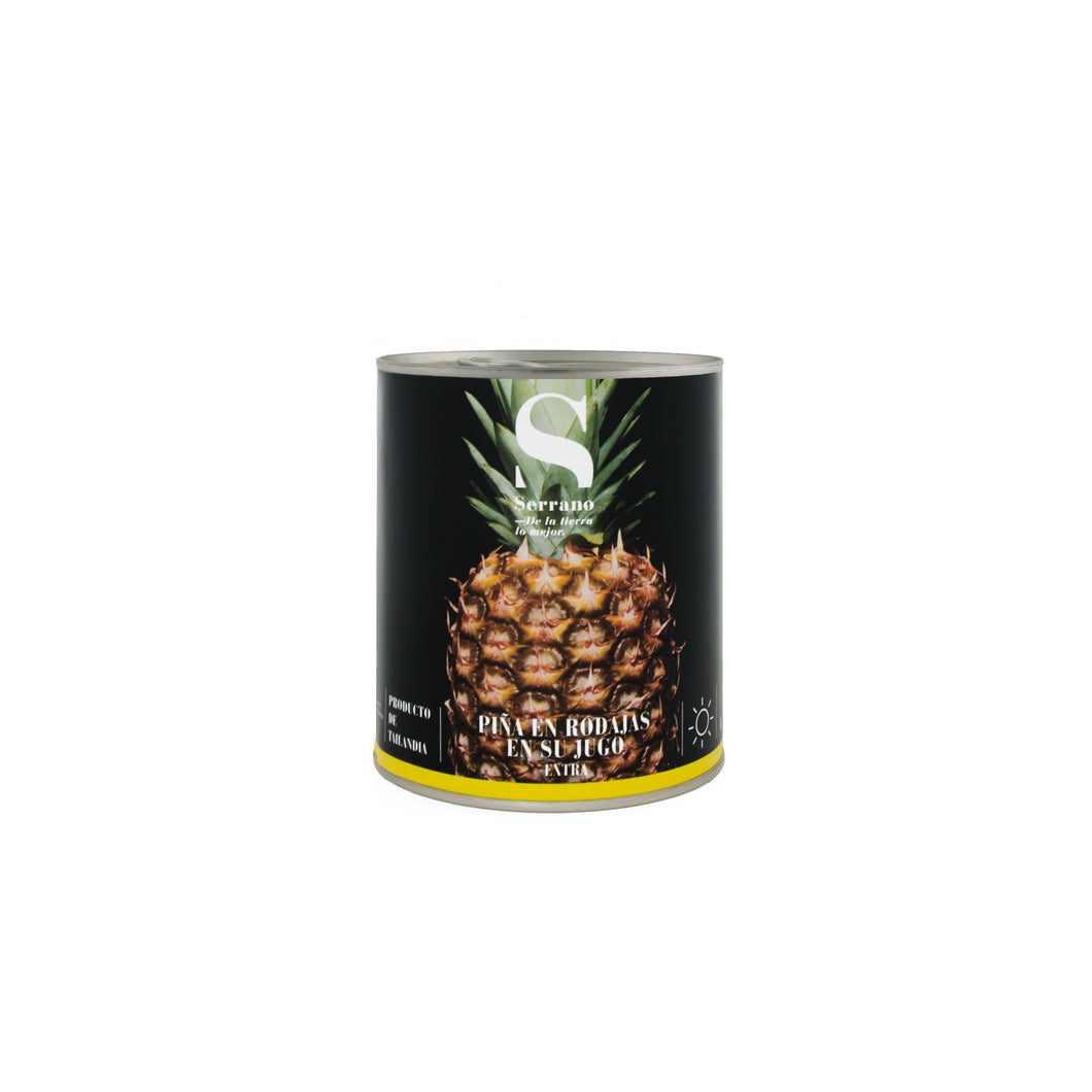 Piña en su jugo Lata kg.