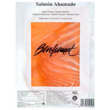 Cargar imagen en el visor de la galería, Sobre de Salmon Ahumado 100g Benfumat - Paladarius
