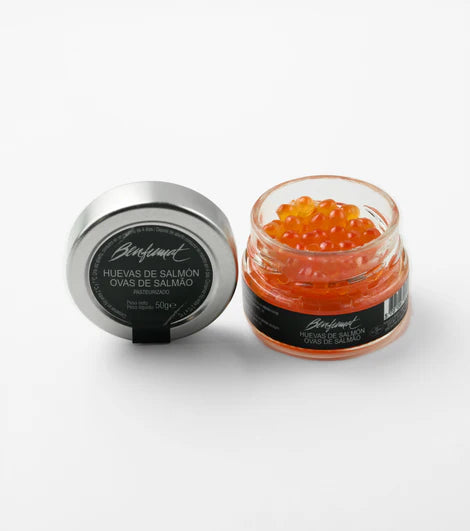 Huevas de salmón 50 gr.